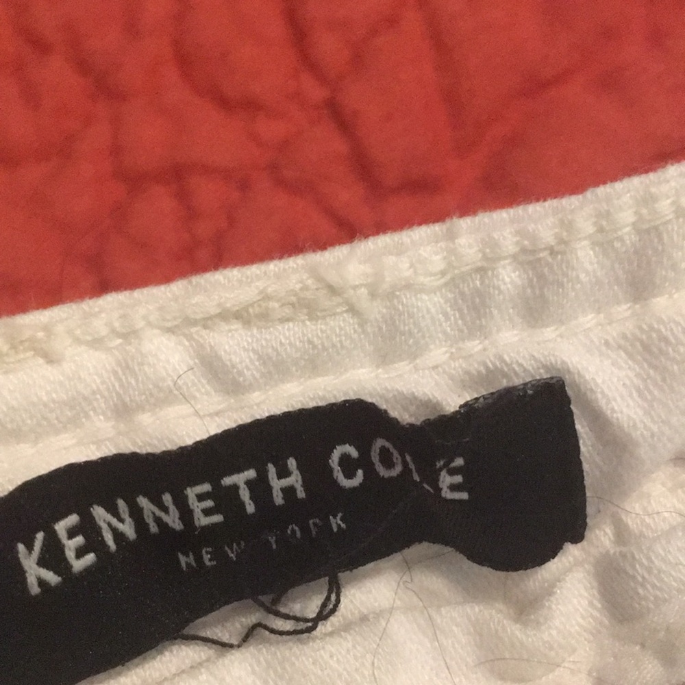 White Kenneth Cole airplane baggie pant  sz 8/10